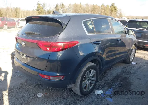 2018 Kia Sportage Lx из США, поврежденный, VIN KNDPMCAC0J7305066